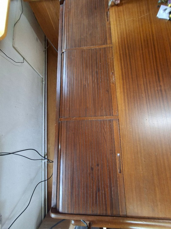 Image 1 of clausen en maerus bureau met 3 laden