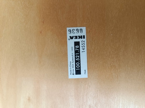 Image 1 of Vintage - Ikea - Deux ensembles de tables basses et tables d'appoint Svalsta - Style Alvar Aalto - Suède - 1999