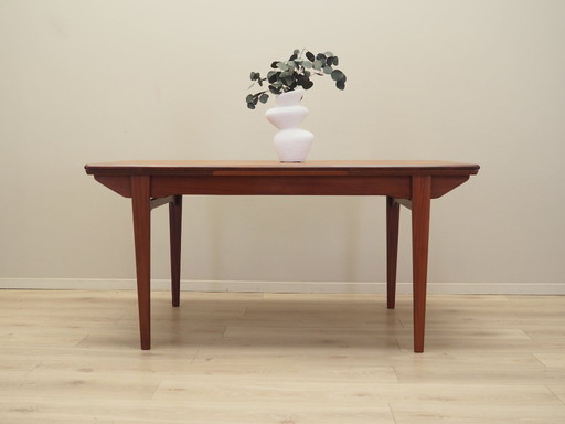 Tisch aus Teakholz, dänisches Design, 1970er Jahre, Produktion: Dänemark