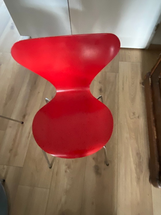 Image 1 of 3 x Arne Jacobsen/ Fritz Hansen vlinderstoel serie 7