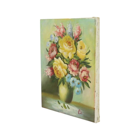 Image 1 of Nature morte aux fleurs dans un vase