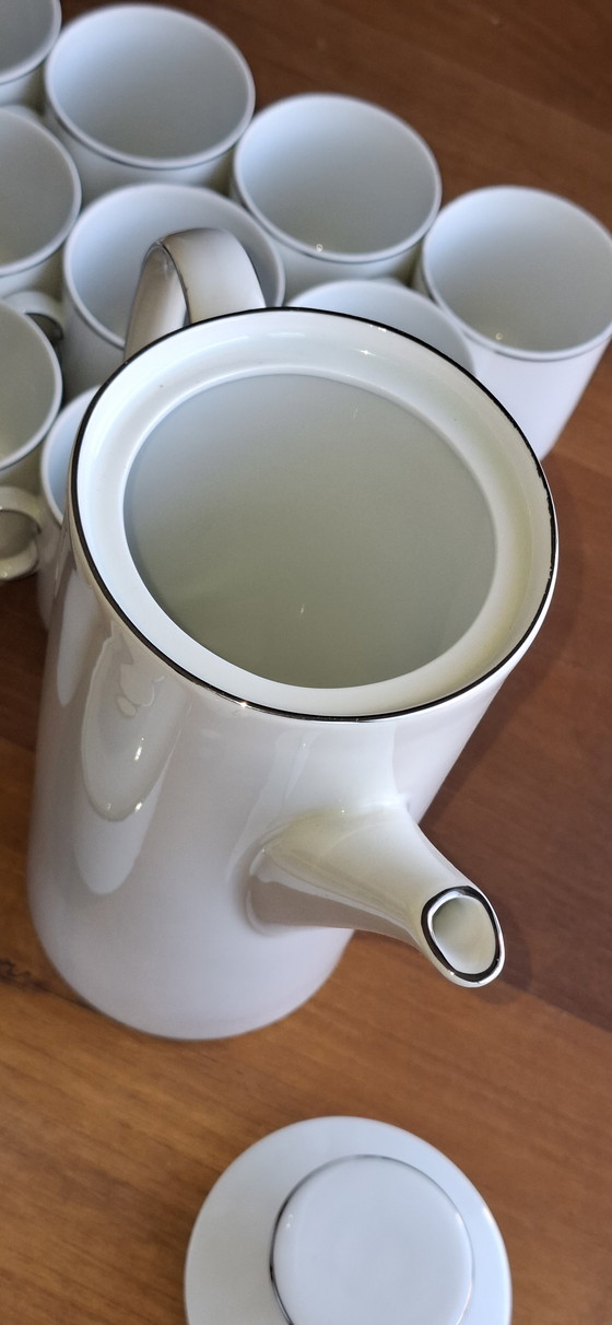 Image 1 of Serie "Medaillon" de Thomas Germany con borde plateado