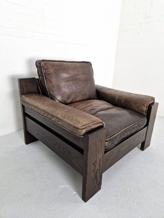 Image 1 of Brutalist Lounger Harry de Groot for Leolux