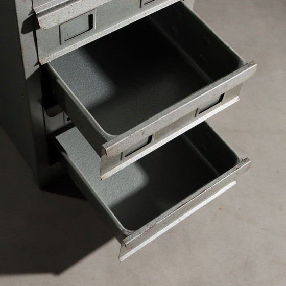 Image 1 of Industrial filing cabinet from the 1960s
