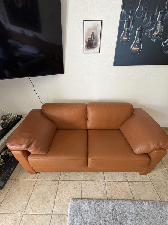 Original de Sede DS-17 Modular Leather Sofa Set – Cognac – Switzerland – Modular sofas (photo 19 of 28)