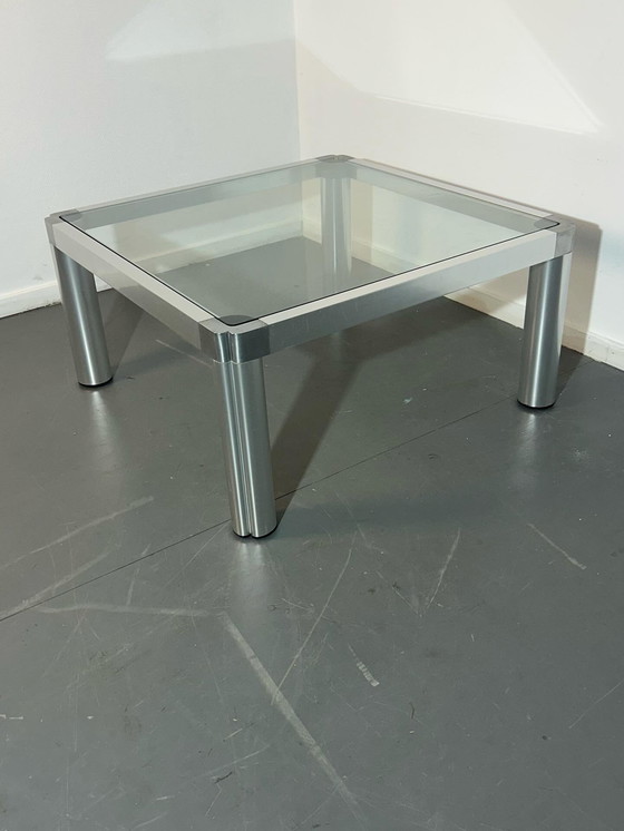 Image 1 of Mesa de centro de aluminio '1970