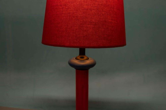 Image 1 of Memphis schemerlamp jaren 80, minimalist table lamp colors