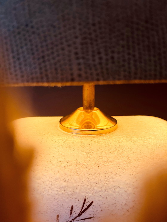 Image 1 of Unique Bohemian/Japanese table lamp