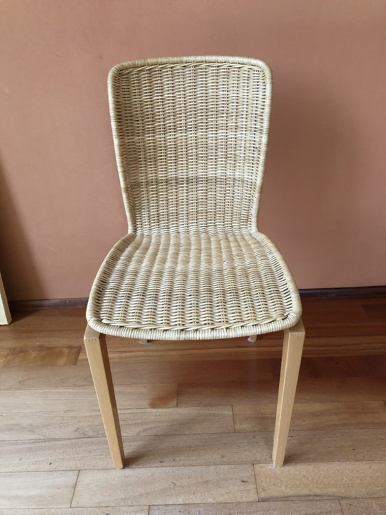 Image 1 of 4 sillas de comedor Ligne Roset, modelo "Libra" de Christian Werner.