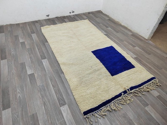 Image 1 of Alfombra tradicional hecha a mano de pura lana, 140 x 260 cm.