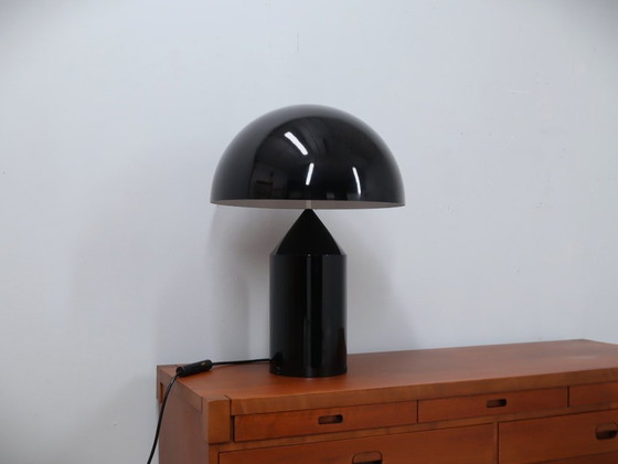 Image 1 of Oluce Atollo 233 table lamp Vico Magistretti large early version 1980s