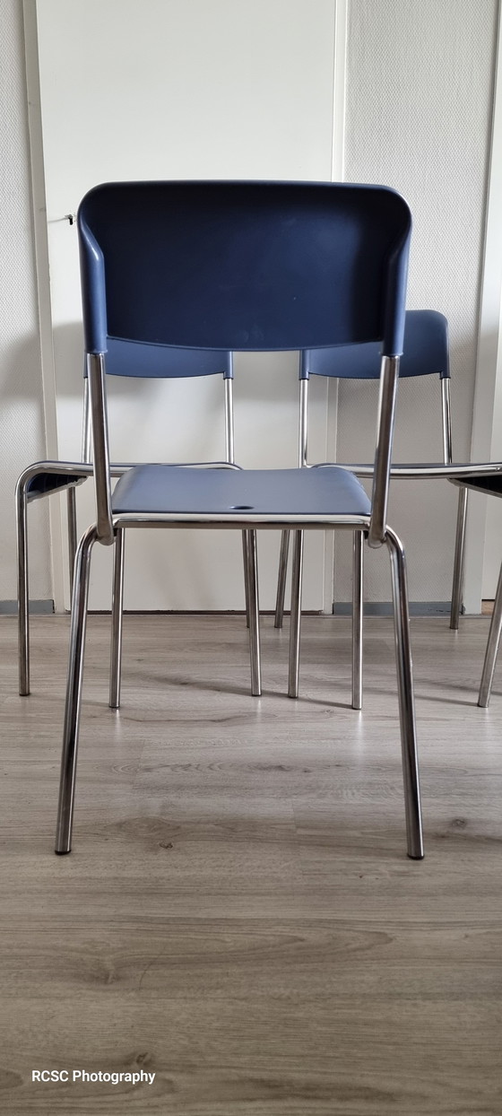 Image 1 of Calligaris Sorbetto eetkamerstoelen Italiaans design