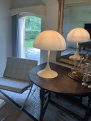 Panthella table lamp by Louis Poulson