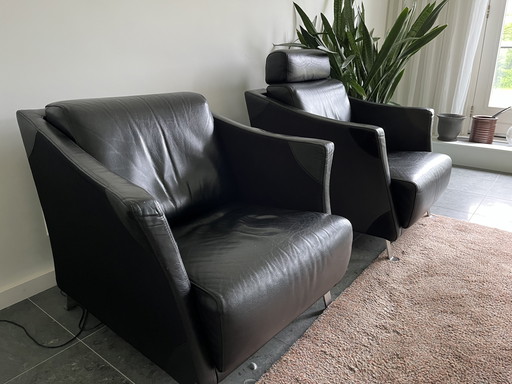 De Sede armchair relax, 2 pieces
