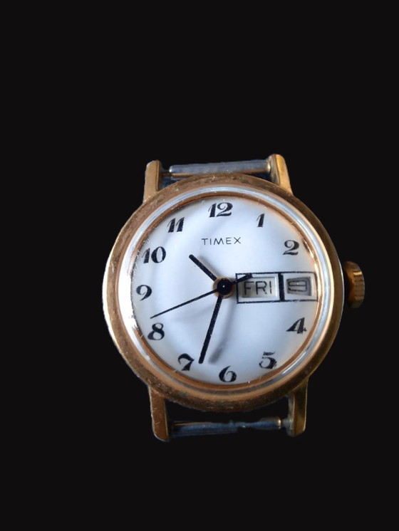 Image 1 of Vintage Timex Dameshorloge – Charmante 1970s Klassieker – Loopt Perfect!