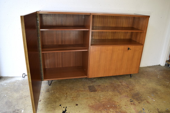 Image 1 of Mid - Century highboard vintage sideboard cabinet chest of drawers