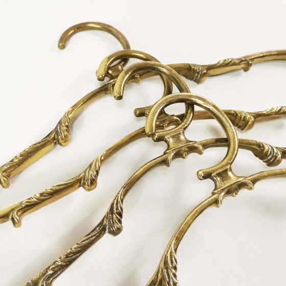 Set di Appendiabiti Art Déco in Ottone, anni '60 – Brass (photo 6 of 8)