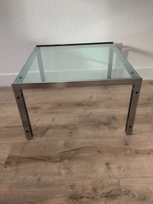 Table de salon vitrée de Metaform