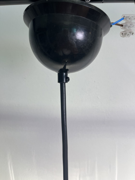 Vintage RAAK Amsterdam Bubble Glass Globe Hanglamp – Dutch Design jaren 70 – Hanglampen, Metal (photo 6 of 15)