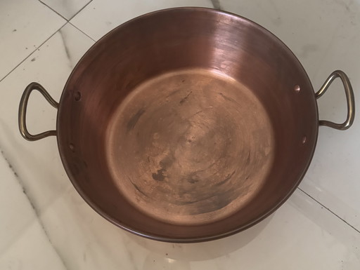 Mauviel 211336 jam jar 36 cm M'Passion copper 36 × 36 x 12 cm