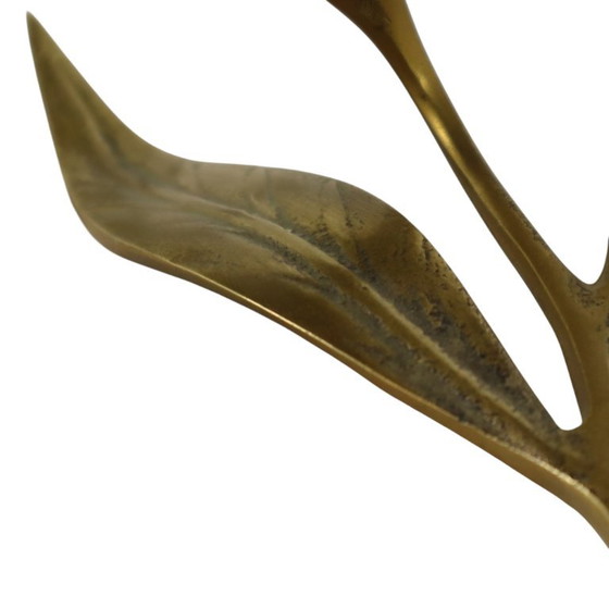 Posacenere con scultura a forma di giglio in ottone, stile metà secolo. – Oggetti decorativi, Brass (photo 13 of 18)