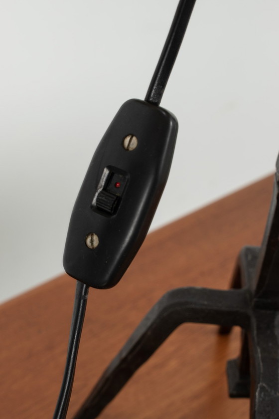 Image 1 of Brutalistische tafellamp