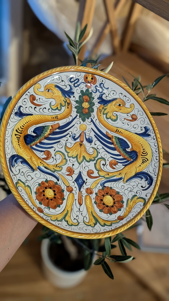 Image 1 of Deruta majolica assictte, “Rinascimento” decor
Italy, Deruta