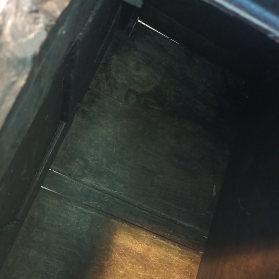 Image 1 of Einzigartige französische „Banc à Sel“ (Salzbank) aus dem 18. Jahrhundert – Eiche