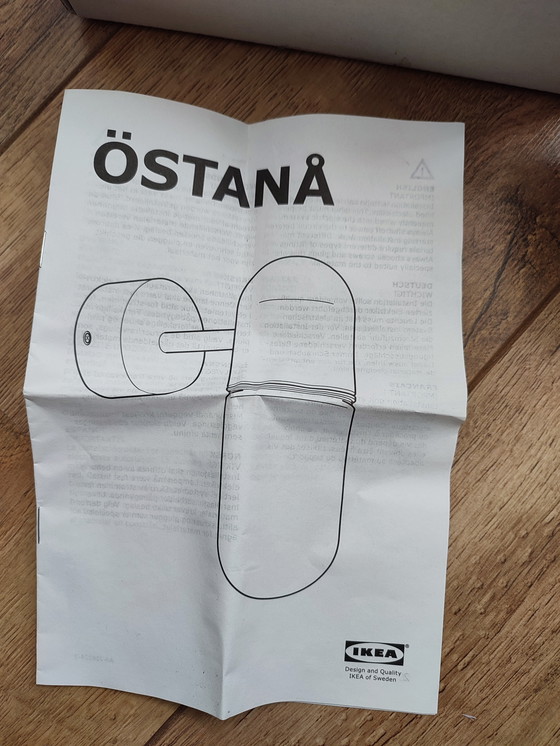 Image 1 of Lámpara de pared Ostana Ikea Inma Bermudez Lámpara de baño exterior