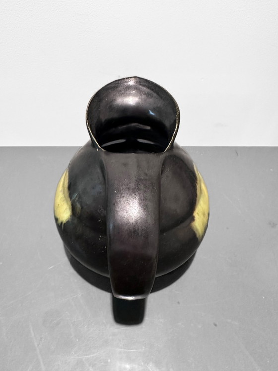 Image 1 of Art Deco Glazed Vase from Faiencerie Thulin, Belgium, 1930s