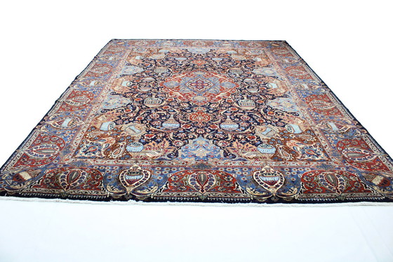 Image 1 of Tapis persan original noué à la main Kashmar Fein Paradise Design 386 X 294 Cm Top Condition