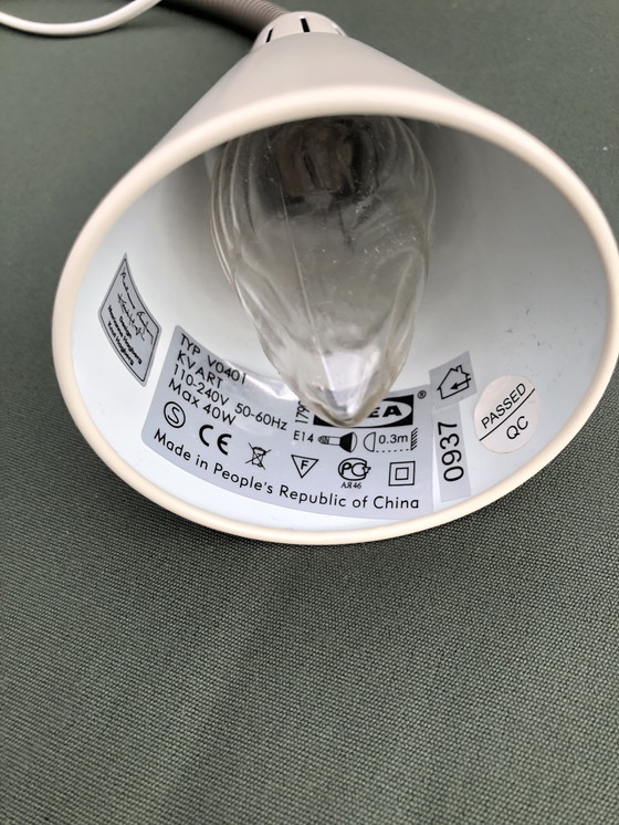 Image 1 of Lampada da parete Ikea Kvart Vintage Ecru