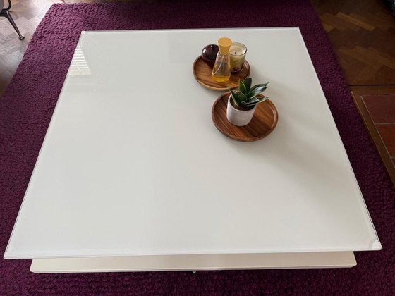 Hülsta White Coffee Table – Mdf (photo 5 of 5)