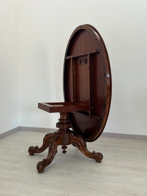 Tavolo a vela, XIX secolo - Legno