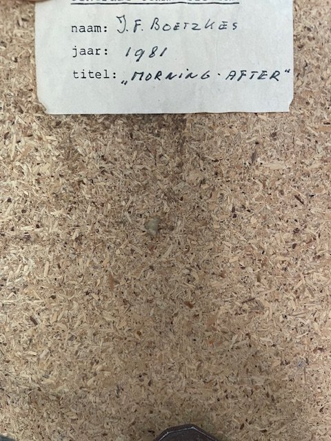 Image 1 of Jan Boetzkes – "La mañana siguiente" (1981) | Litografía firmada | Edición de 3 ejemplares