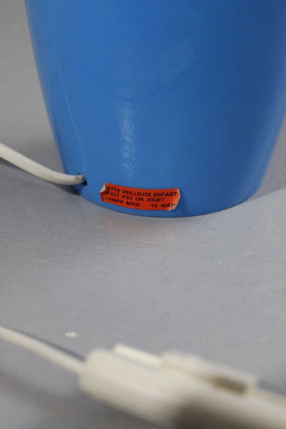 Image 1 of Luce notturna vintage in plastica, design Borneo, Moignans, Francia, anni '90