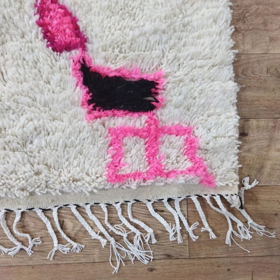 Image 1 of Tappeto Azilal XXL in lana colorato – Arte berbera tessuto a mano (300×216 cm)