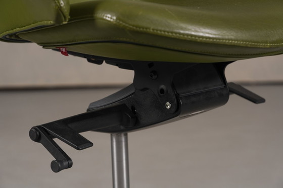 Image 1 of Fauteuil de bureau Aston en cuir, par Arper, Italie, années 2000