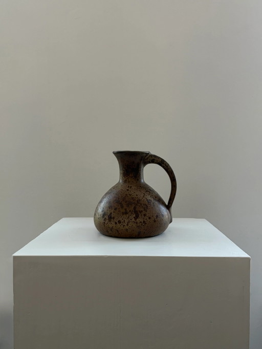 Vaso brocca in ceramica vintage