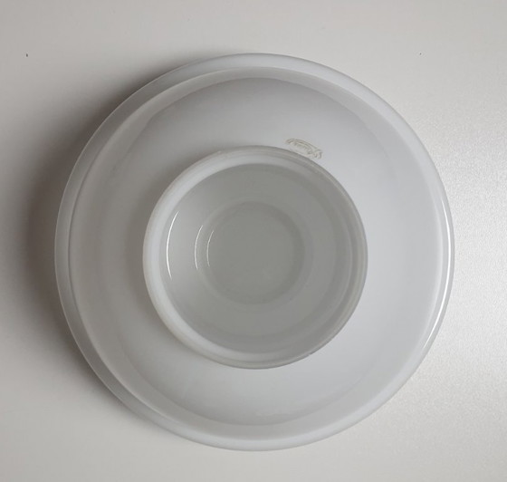Lámpara colgante Art Déco Rubli/Thabur de los años 30 – Rubli Thabur, Lámparas colgantes, Glass (photo 30 of 32)