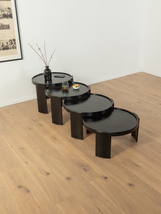 Image 1 of Model 783 Nesting Tables by Gianfranco Frattini, Cassina