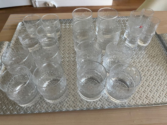 Image 1 of Iittala Niva glasses (Tapio Wirkkala) 5 juegos de 4 vasos