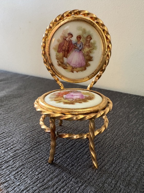 Image 1 of set in miniatura Limoges