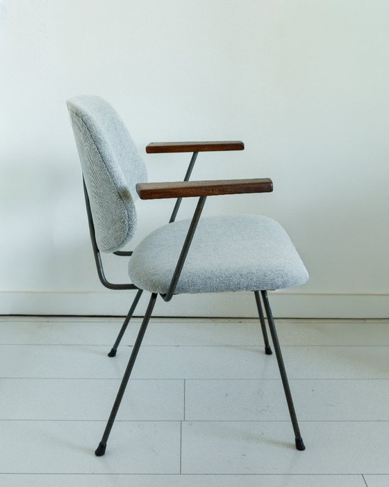 Image 1 of Chaise de salle à manger/bureau vintage Wim Rietveld