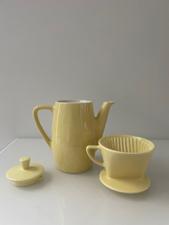 Image 1 of Macchina da caffè Melitta vintage con filtro degli anni '60.