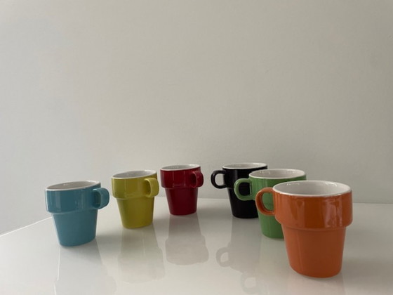 Image 1 of PT design mugs multicolour – set of 6