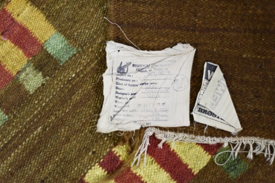 Arazzo tessuto polacco vintage Leoni di Maria Janowska per Wielkopolska Spółdzielnia Pracy Przemysłu (photo 13 of 13)