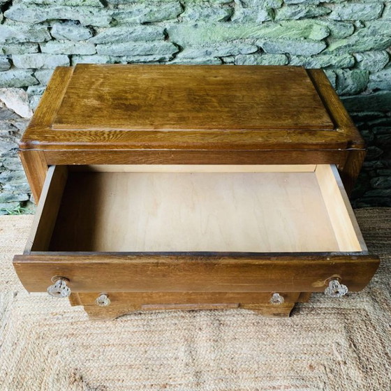 Cassettiera vintage - maniglie a fiori – Cassettiere, Legno (photo 13 of 13)