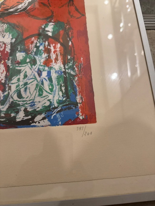 Litho-/sérigraphie-numéro Jacques Doucet, Etés à St Christol III.