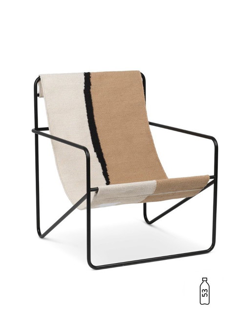 2 WOESTIJNSTOELEN ZWARTE AARDE / Ferm Living